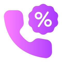discount gradient icon