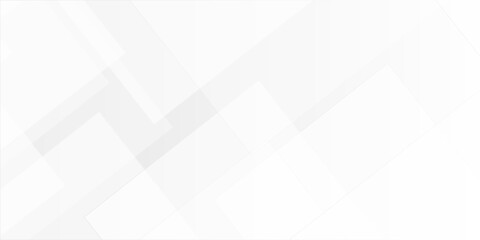 Obraz premium Abstract white and gray background with lines white light & grey background. Space design concept. Decorative web layout or poster, banner. White grey background vector design.