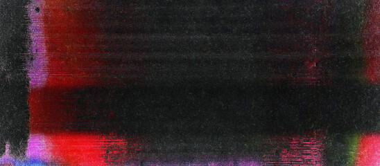 TV noise static effect, screen noise, glitch effect