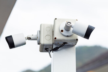 Surveillance cameras to monitor movement