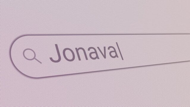 Search Bar Jonava 
Close Up Single Line Typing Text Box Layout Web Database Browser Engine Concept