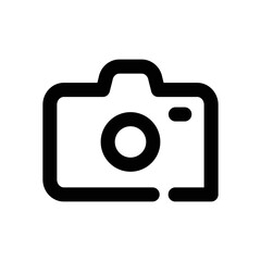 Camera icon - vector illustration . Camera, Image, Picture, Photo, Photography, Cam, Digital, Capture, line, outline, icons .