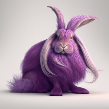 Mystical purple banny
