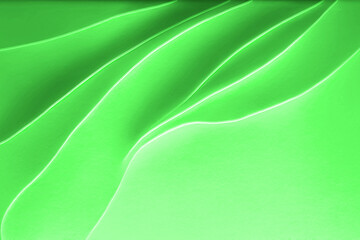 Green background texture design, complex shapes with different shades of emerald green, spring swirly blossom and elegant concept wallpaper 
