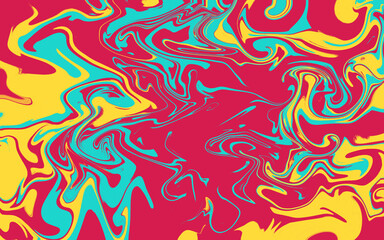 Yellow and Red Aesthetic Wallpaper. Blurred Gradient Backgrounds with pastel colors. Cool Backgrounds mix color with distortion effect.