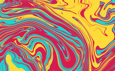 Obraz premium Yellow and Red Aesthetic Wallpaper. Blurred Gradient Backgrounds with pastel colors. Cool Backgrounds mix color with distortion effect.