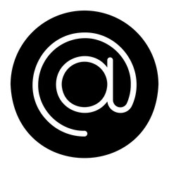 arroba gradient icon