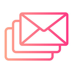 email gradient icon