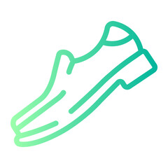 shoes gradient icon