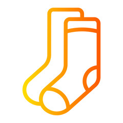 socks gradient icon