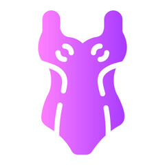 swimsuit gradient icon