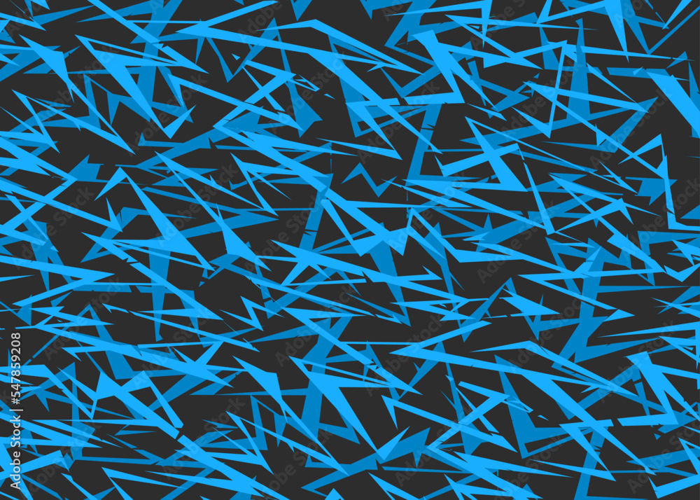 Poster abstract background with seamless rough lines pattern