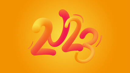 2023 With Yellow Background