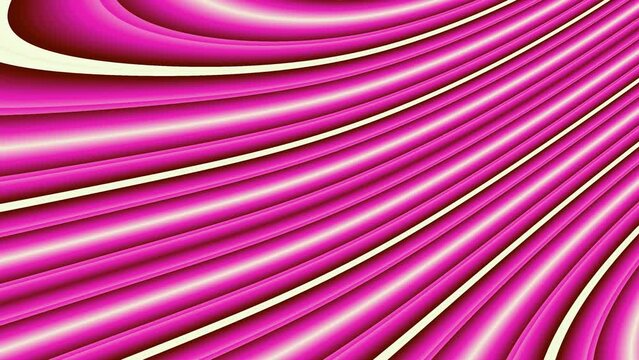 abstract striped wave line digital glowing neon color shiny wavy background on spinning