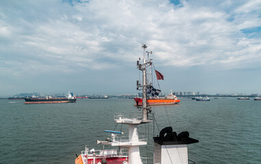 ship in the port