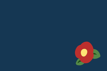 camellia background illustration