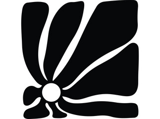 Flower decoration design logo inspiration