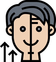 forehead icon