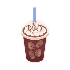 Isometric Iced Coffee