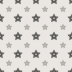 Essential geometric seamless vector pattern. Neutral geometry useful repeating pattern for packaging and backgrounds. 