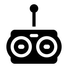 Remote Control Glyph Icon Vector © Ayub Irawan