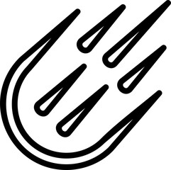 Obraz premium Meteor