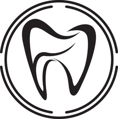 Teeth icon, Logo Template