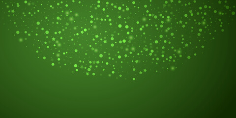 Falling snowflakes christmas background. Subtle