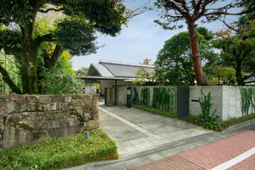 東京都練馬区向山の練馬区立向山庭園