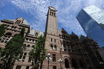 The old City Hall in Toronto