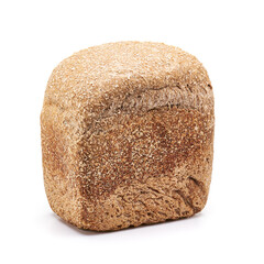 bread isolated on white background