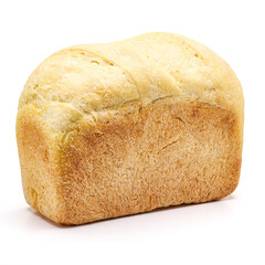 bread isolated on white background