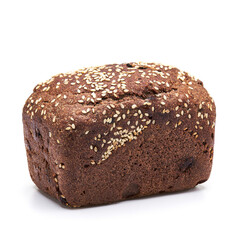 bread isolated on white background