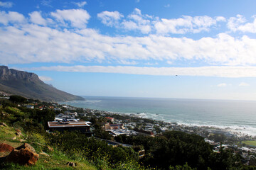 Fototapeta na wymiar Shoreline Cape Town coast