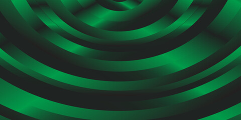 Abstract Eco fresh green smoke flame helix isolated on black background