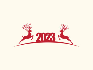 Crafted for deer icons and 2023 new year designs