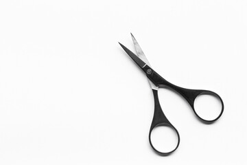 scissors isolated on a white background.