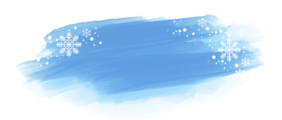 Winter and christmas background illustration for use as a template for flyer or for use in web design.