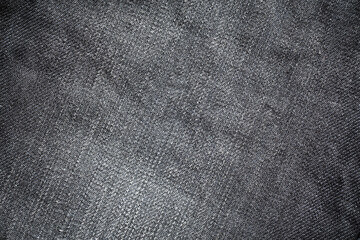 Color Grey jeans texture for background. Denim background