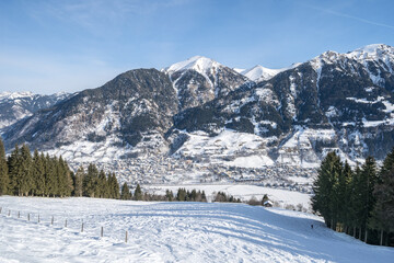 Ski resort Bad Hofgastein, Austria