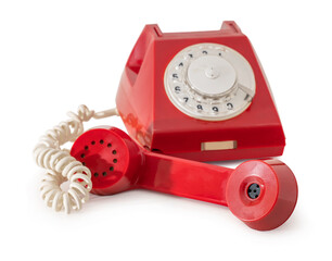 old landline telephone