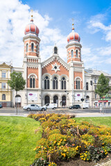 Fototapeta na wymiar Synagogue in Pilsen, Czech Republic