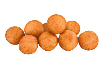 Marzipankartoffeln und Hintergrund transparent