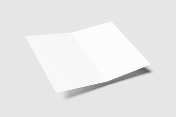 A4 Bifold Brochure Mockup