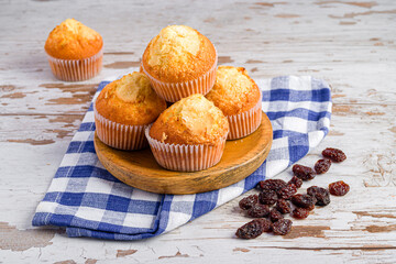 muffins on the table