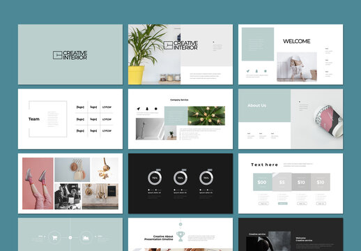 Creative Presentation Layout
