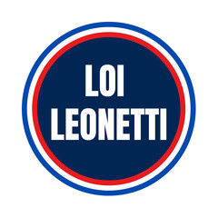 Symbole loi Leonetti en France