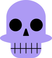 skeleton design illustration isolated on transparent background 