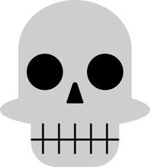 skeleton design illustration isolated on transparent background 