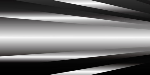 Abstract gradient background of black and white parallel vertical lines simple design